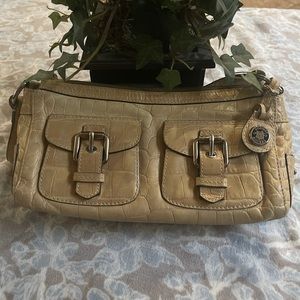 Dooney & Bourke alligator embossed bag with wallet